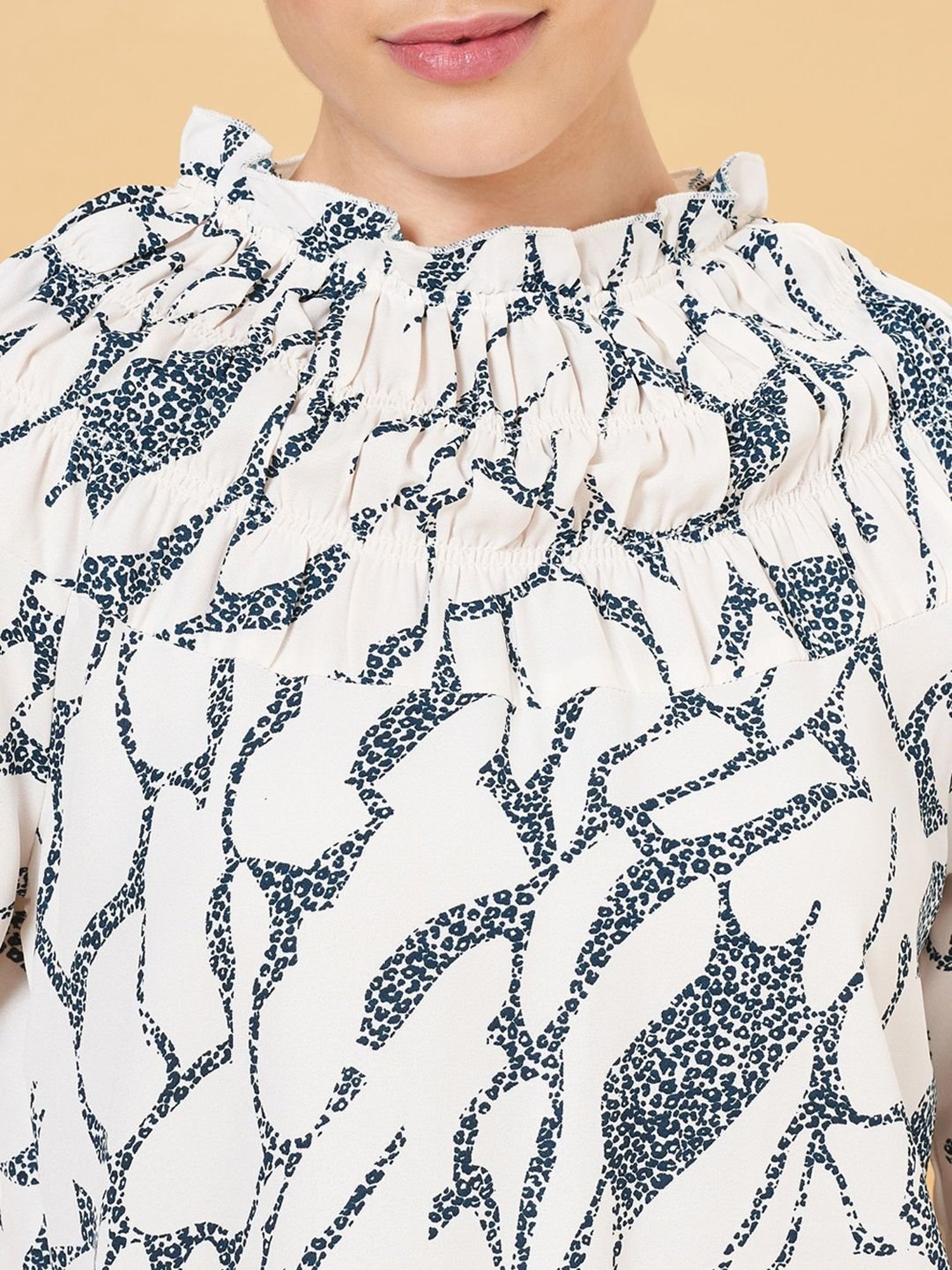 Annabelle by Pantaloons White Printed Top