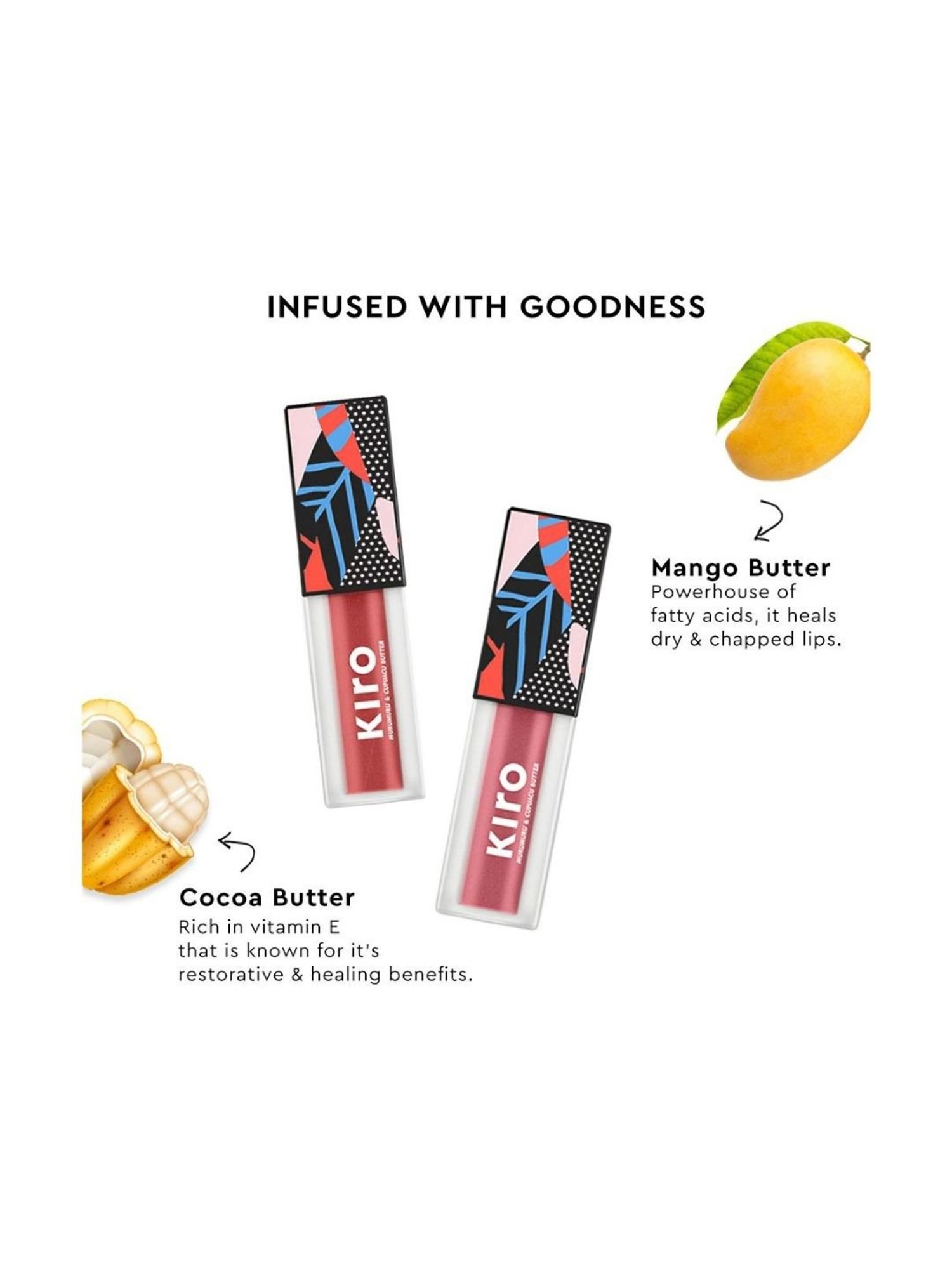Kiro Beauty Hydrating Super Butter Lip Lacquer Pink Apple - 5 ml