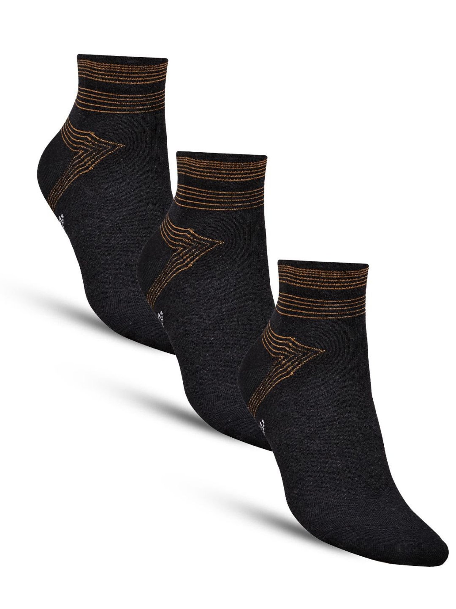 Dollar Socks For Men's Casual Ankle Length In (Pack of 3)