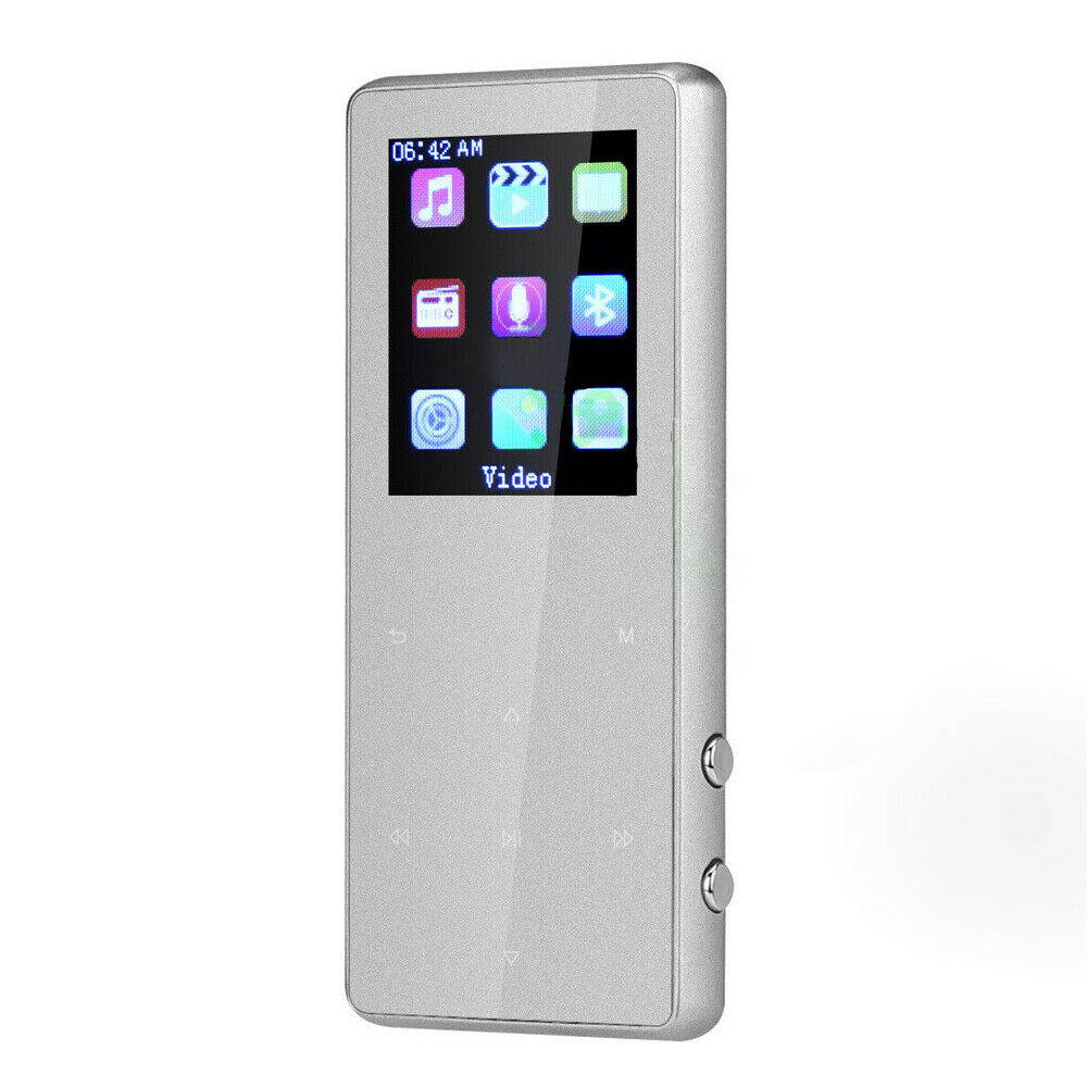 Portable Bluetooth MP3 Music Player with FM Hi-Fi Lossless Support up to 128GB