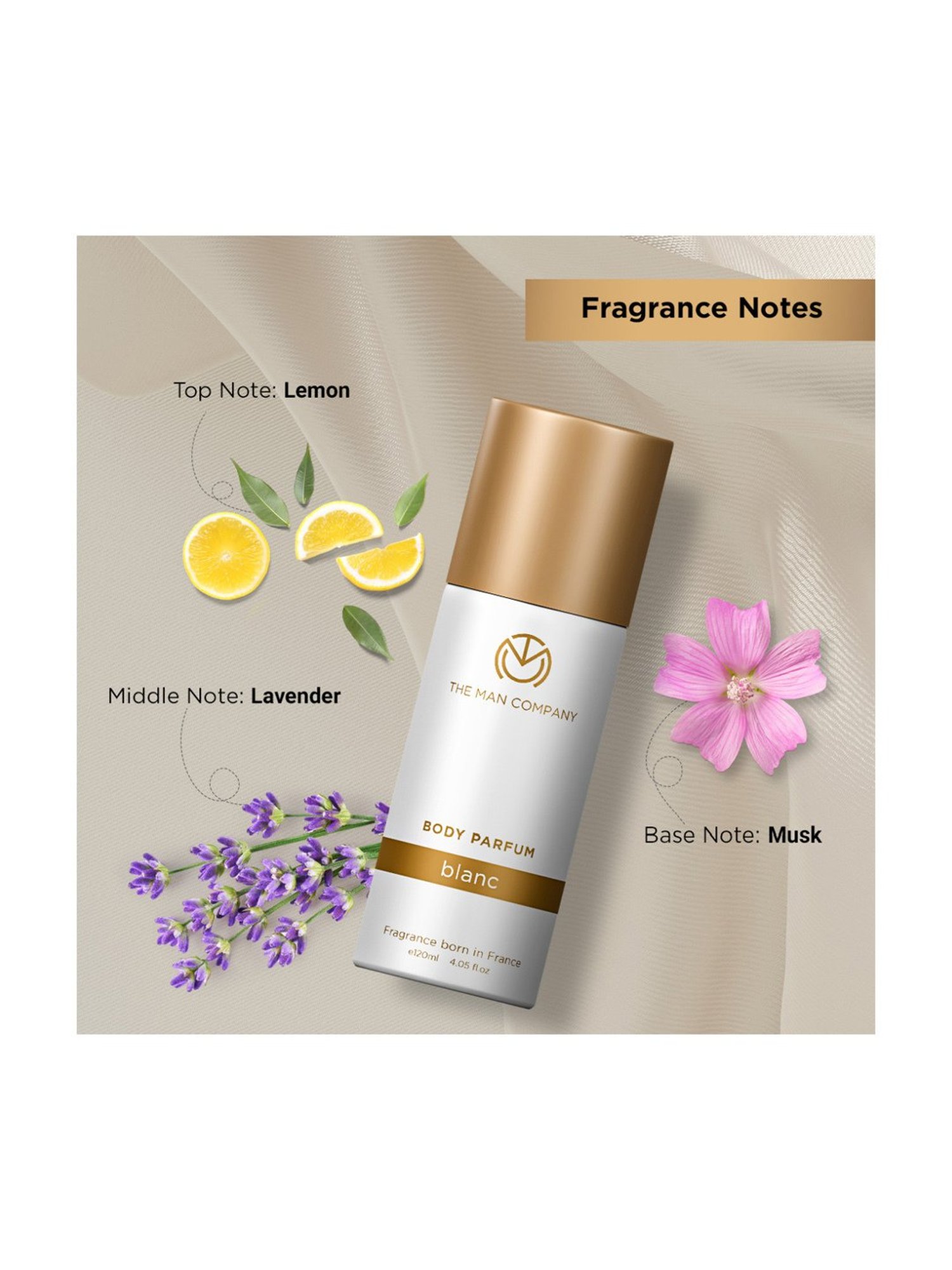 THE MAN COMPANY Blanc Body Parfum Set for Men