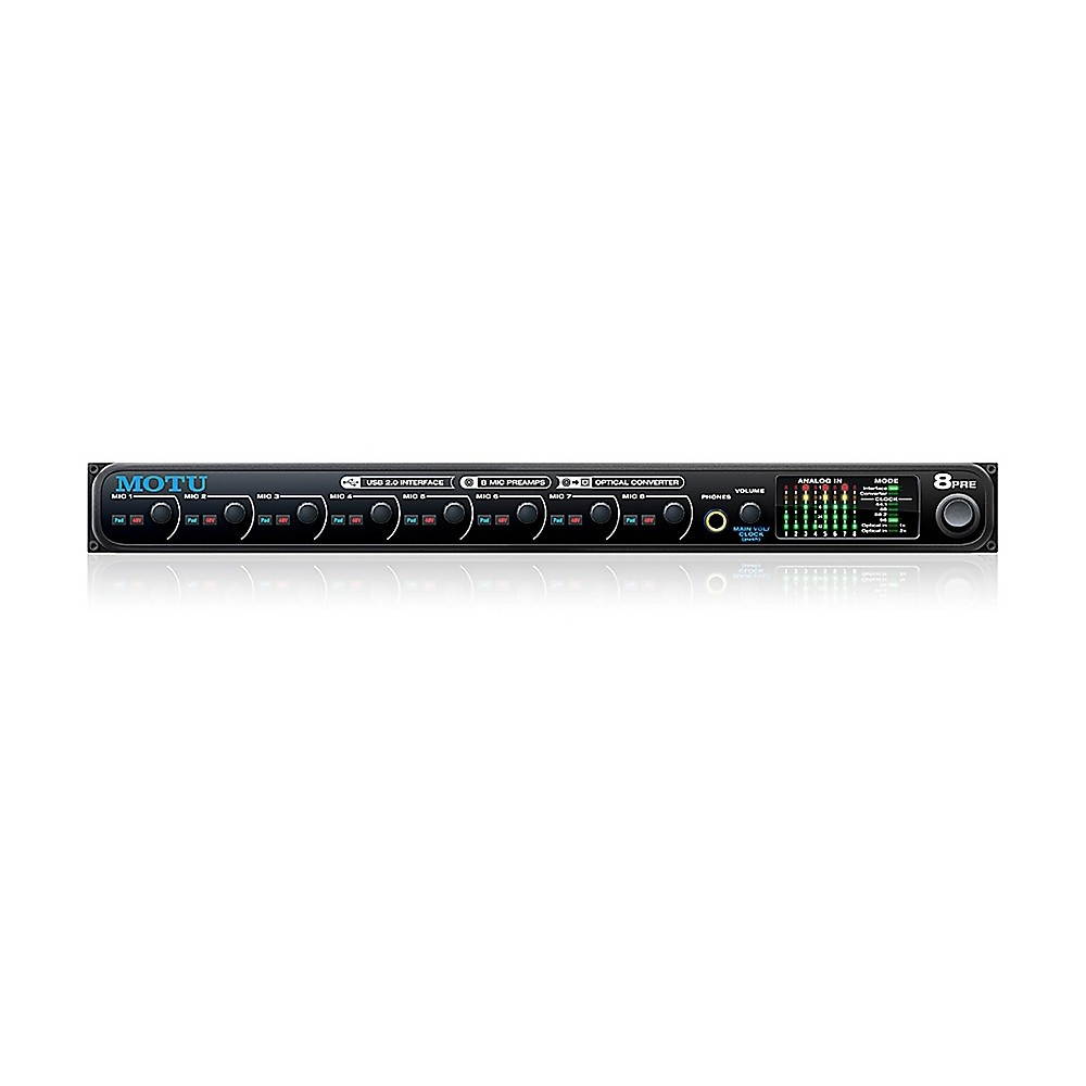 MOTU 8pre USB 24-bit/96kHz USB Audio Interface
