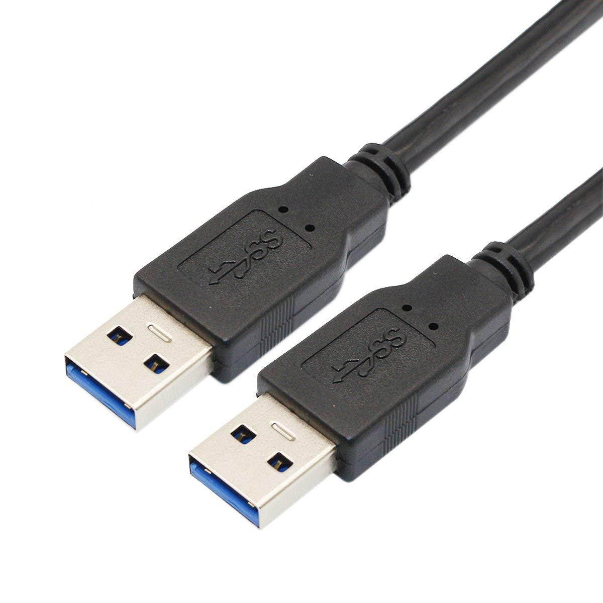 USB Male to Male, SNANSHI USB Cable Male to Male USB 3.0 Type A Male to A Male Cable 3 Feet