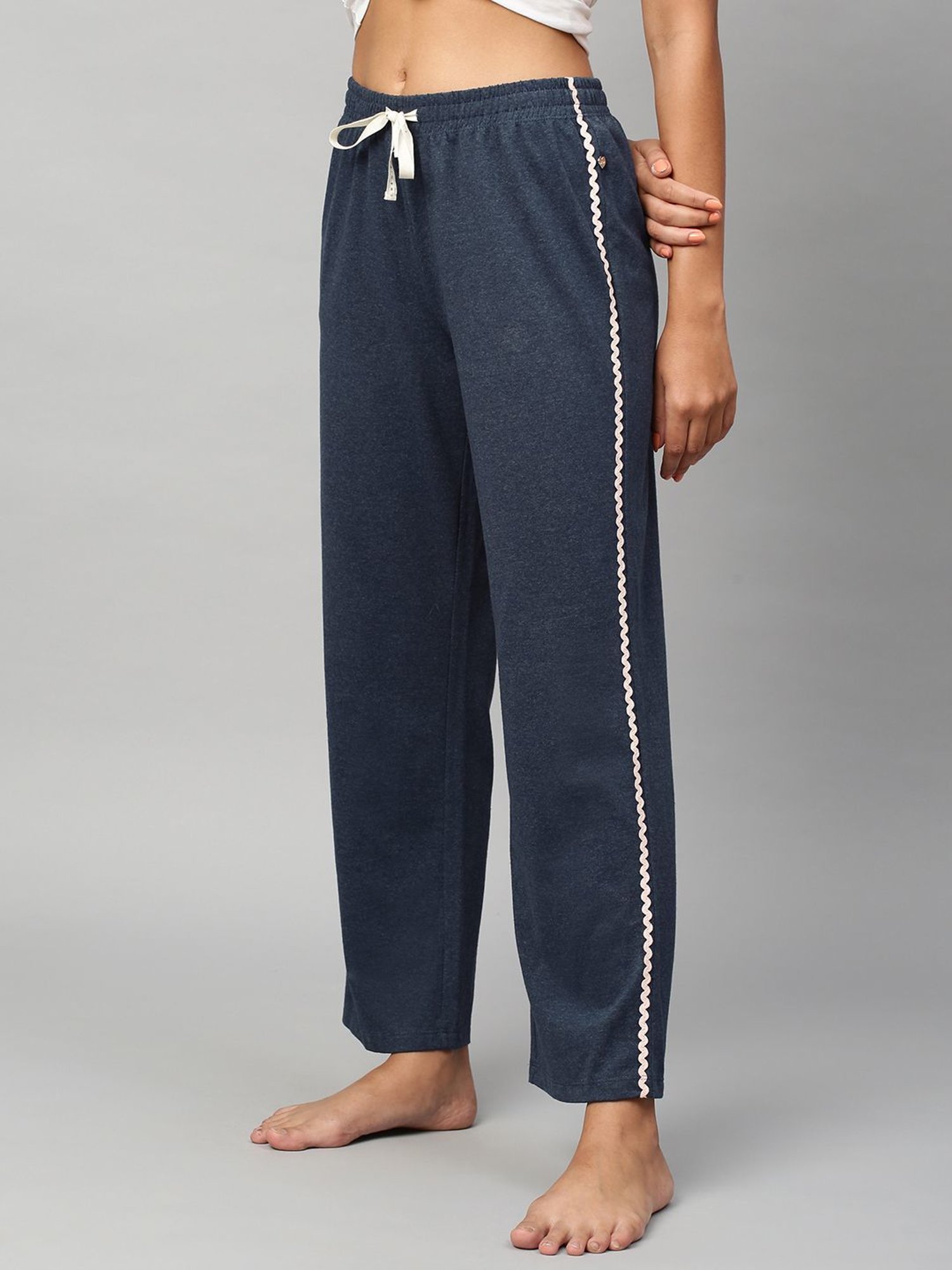 Chemistry Navy Textured Lounge Pants