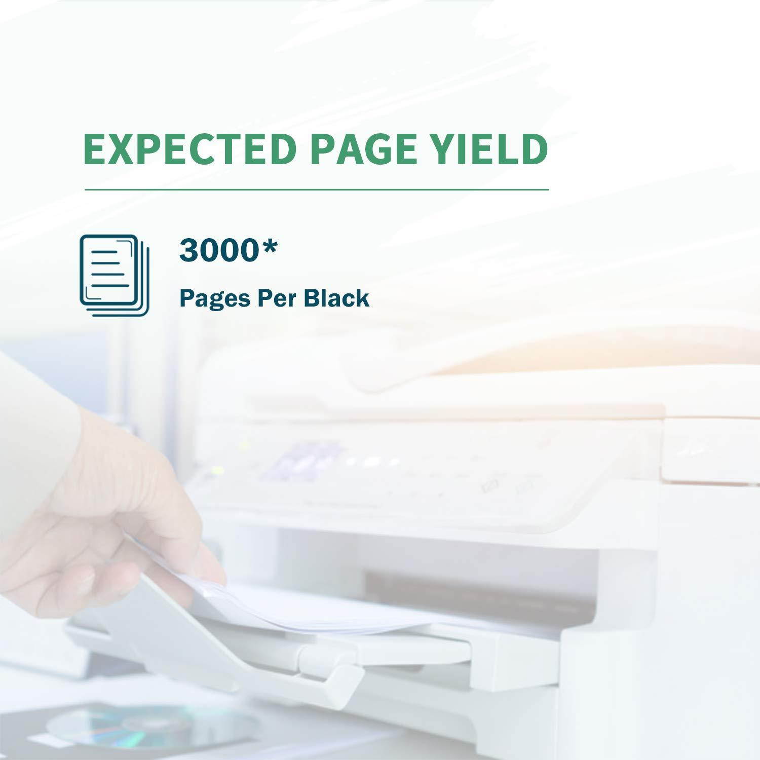 Ziprint Compatible Toner Cartridge Replacement for Brother Tn760 Tn-760 Tn730 to use with MFC-L2750DW HL-L2350DW DCP-L2550DW HL-L2395DW MFCL2710DW Printer(1-Black, High Yield)