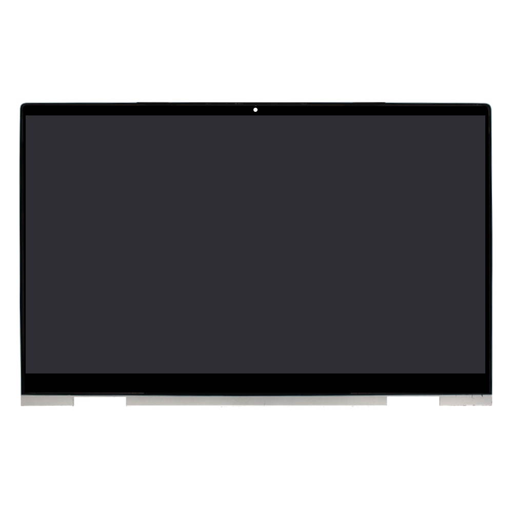 Screen Replacement for HP ENVY X360 15M-ED 15-ED 15-ED0003CA 15-ED0008CA 15-ED0010CA L93180-001 15.6&rdquo; 1920x1080 LED LCD Display Touch Screen w/Silver Bezel