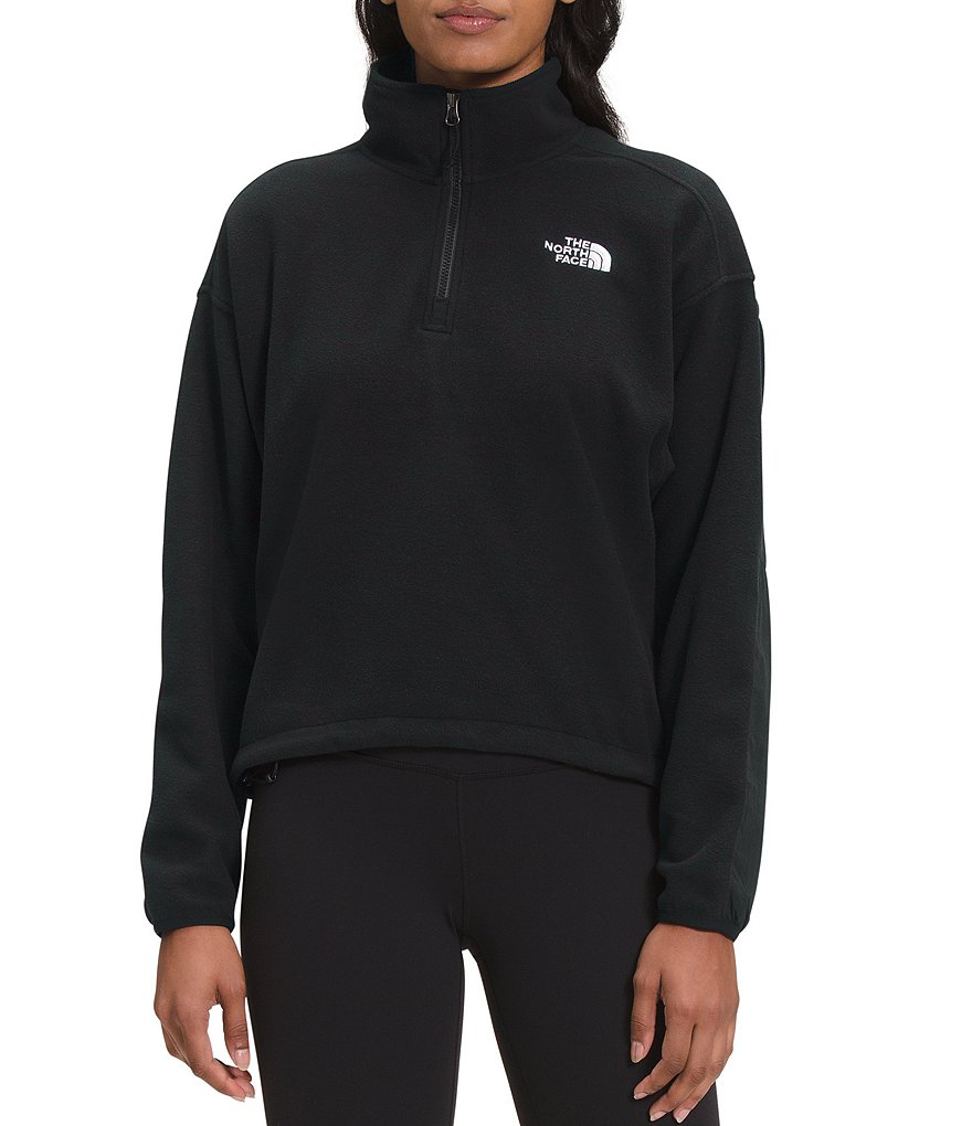 The North Face TKA Kataka Glacier Fleece Funnel Neck Quarter Zip Long Drop Shoulder Sleeve Oversized-Relaxed Fit Jacket