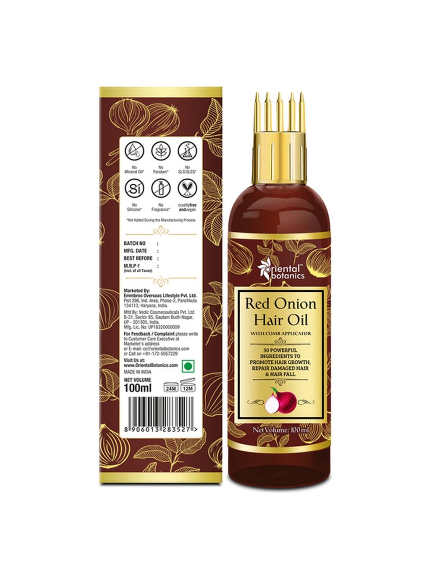 Cosmetofood Skinergy Bhring Amla Oil - 200 ml
