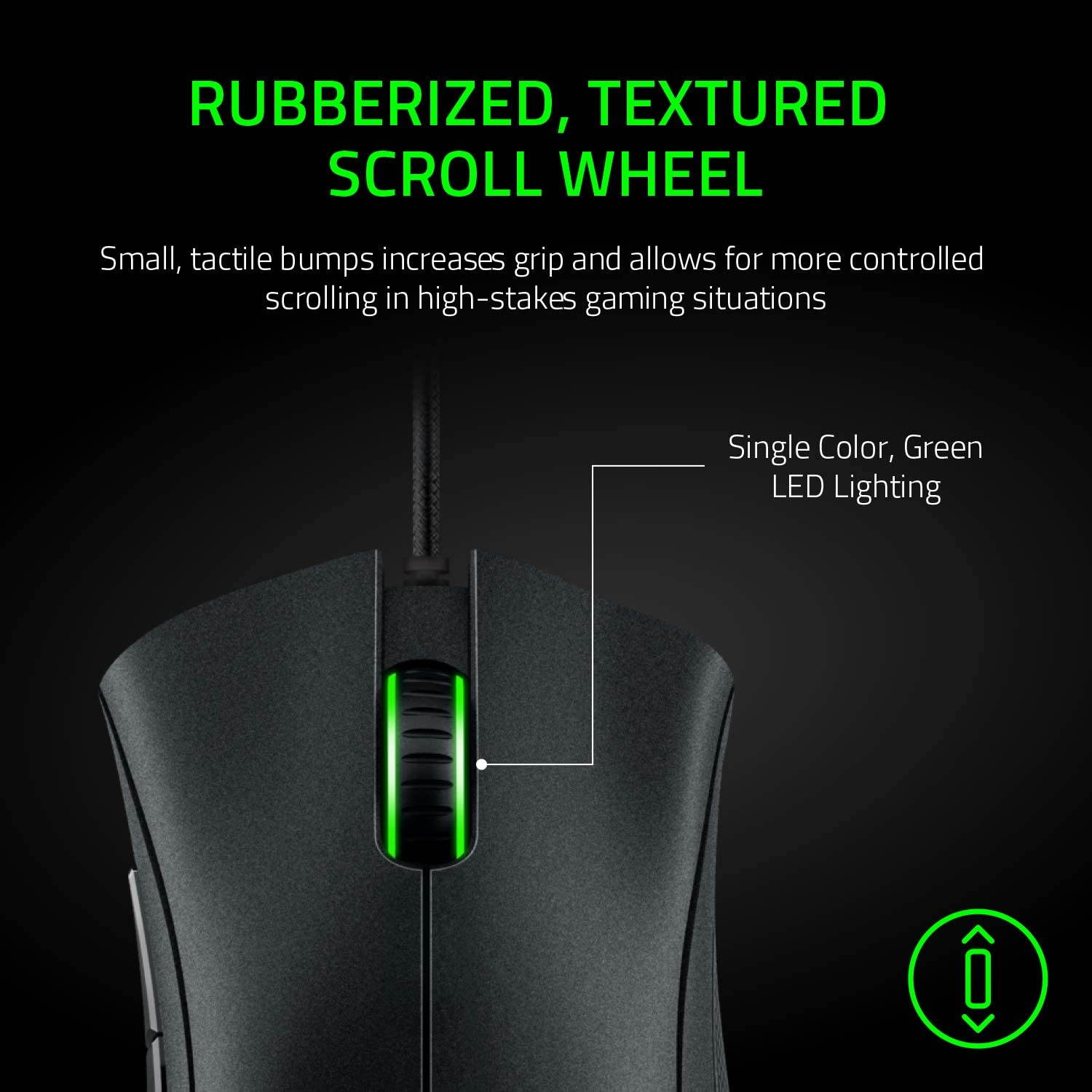 Gaming Mouse,New Razer DeathAdder Essential Gaming Mouse: 6400 DPI Optical Sensor - 5 Programmable Buttons - Mechanical Switches - Rubber Side Grips - Classic Black