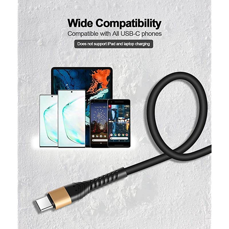 USB Type C Cable 10ftExtra Long 2Pack 10Foot USB C Cable USB A 20 to USBC Fast Charger Compatible Samsung Galaxy S10 S9 S8 Plus Note 9 8Moto ZLG V30 V20 G5USB C Devices