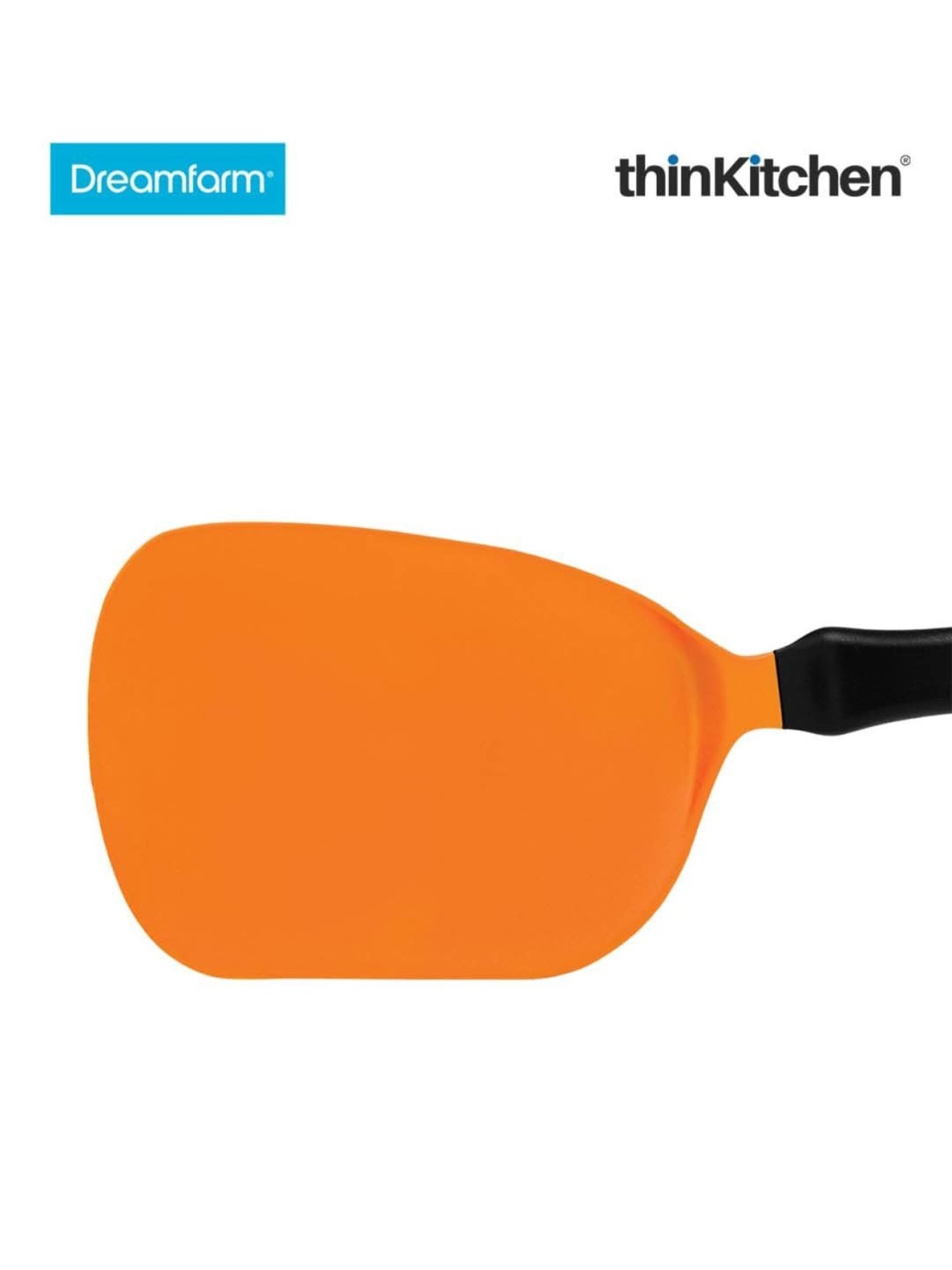 Dreamfarm Orange Nylon Chopula Super Flexible Chopping Sit Up Spatula