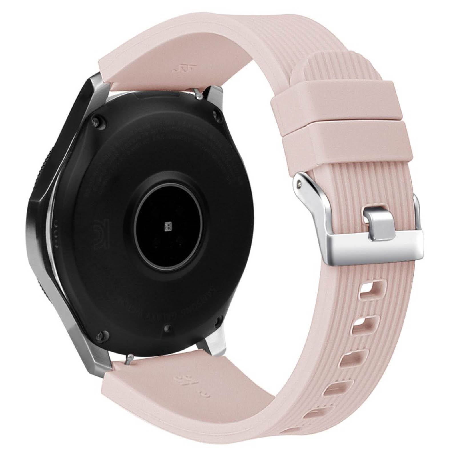 Samsung Galaxy Watch 46 mm soft silicone replacement bracelet - Pink