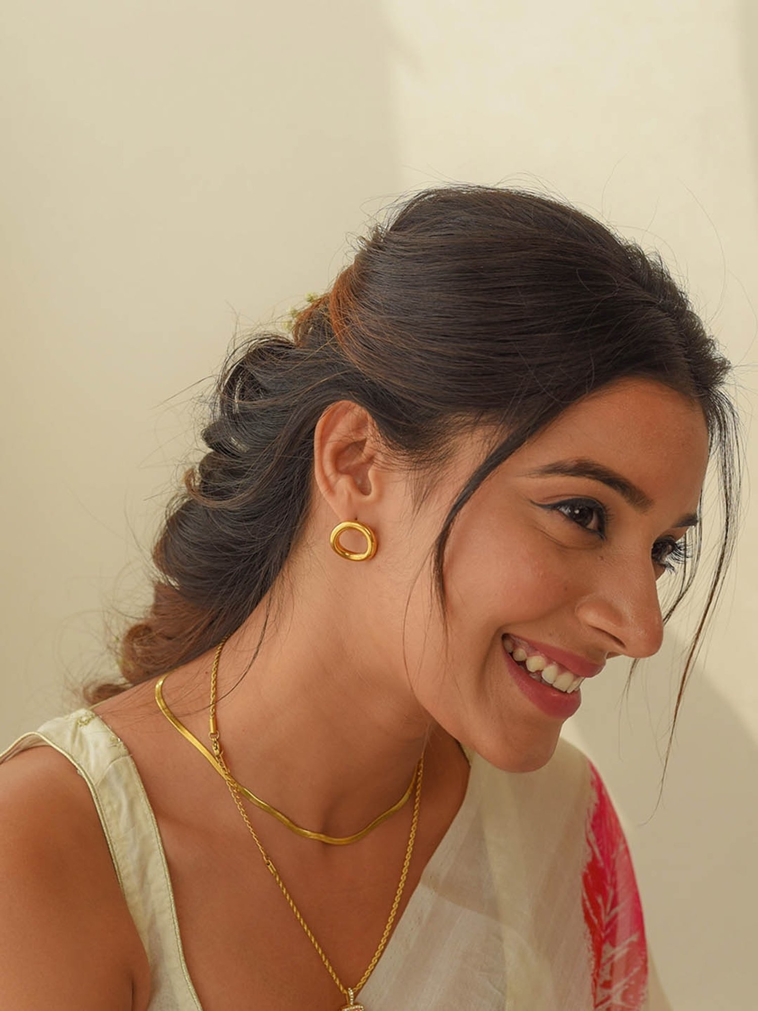 Perfectly Average Circle Stud Earrings for Women & Girls