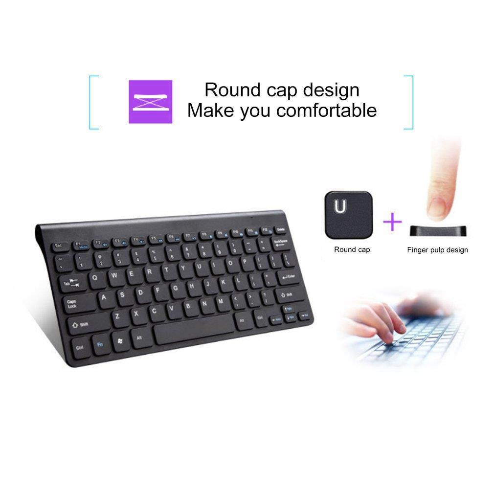 Universal Portable 2.4G Wireless Keyboard Ultra Thin for Tablet PC Computer