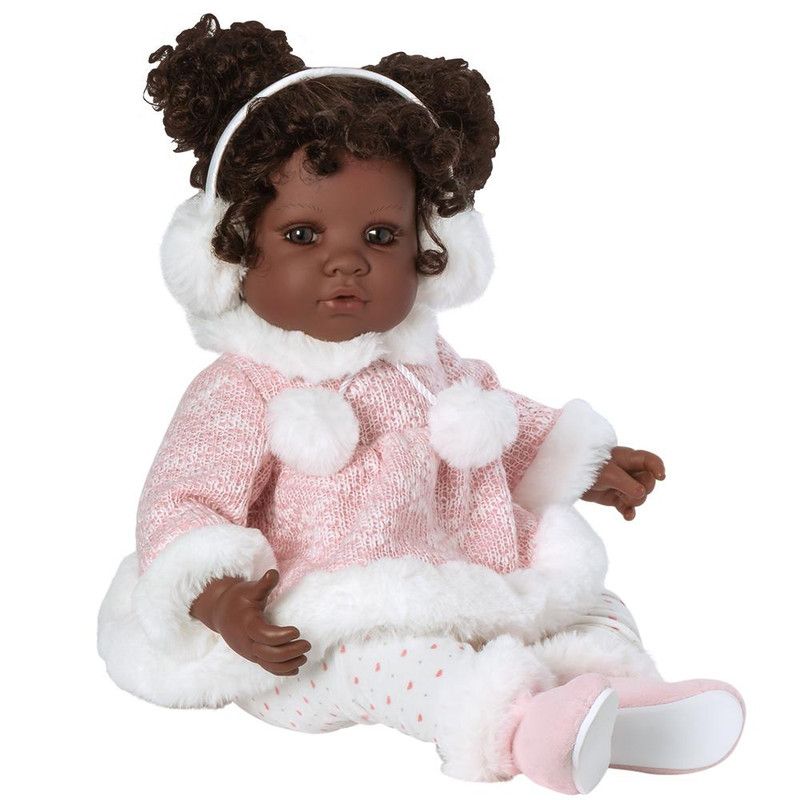 Adora Toddler Doll Winter Dream with Fur Trim Outfit, Faux Suede Boots and Fluffy Ear Muffs
