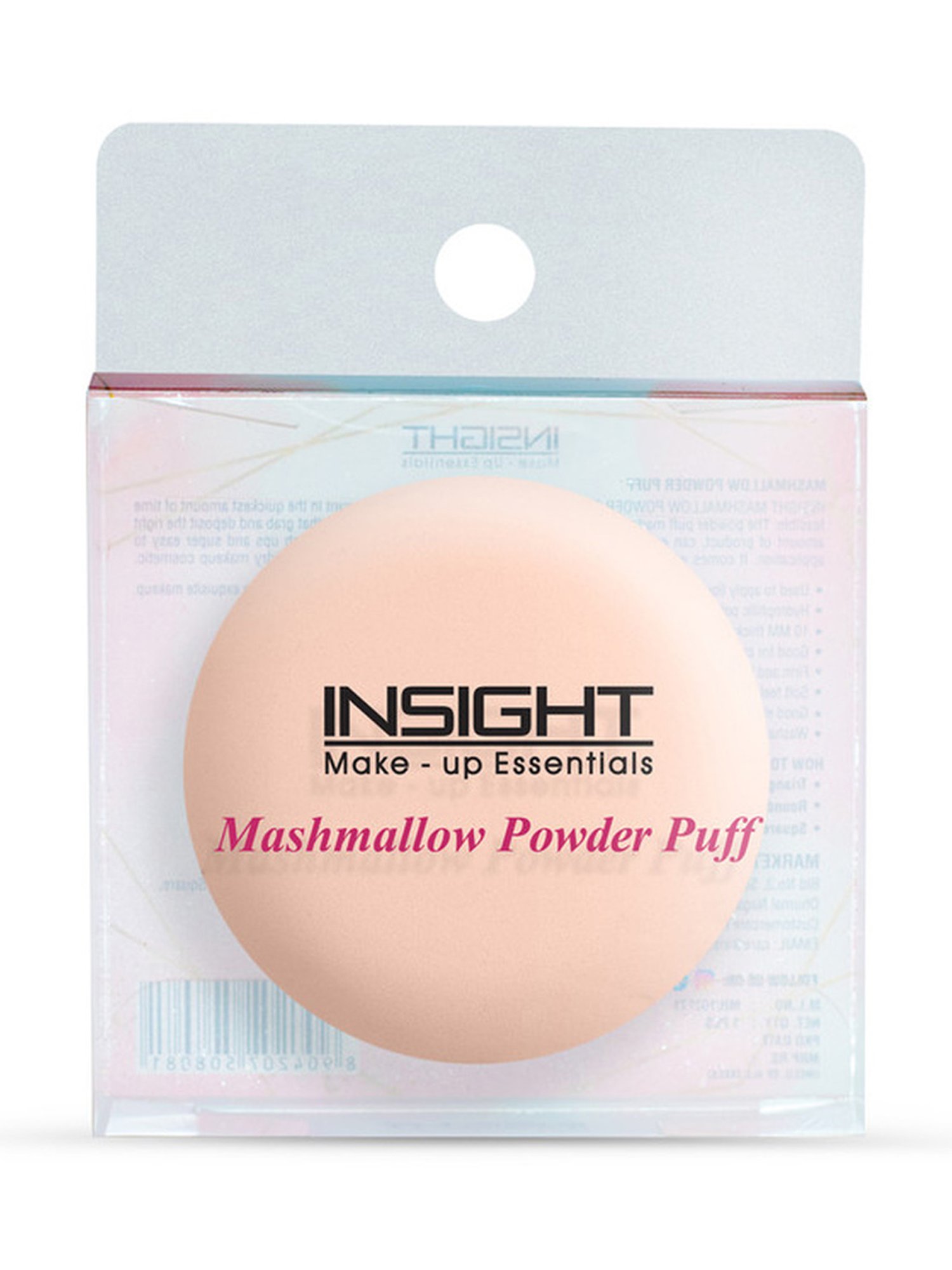 Insight Cosmetics Mashmallow Round Powder Puff