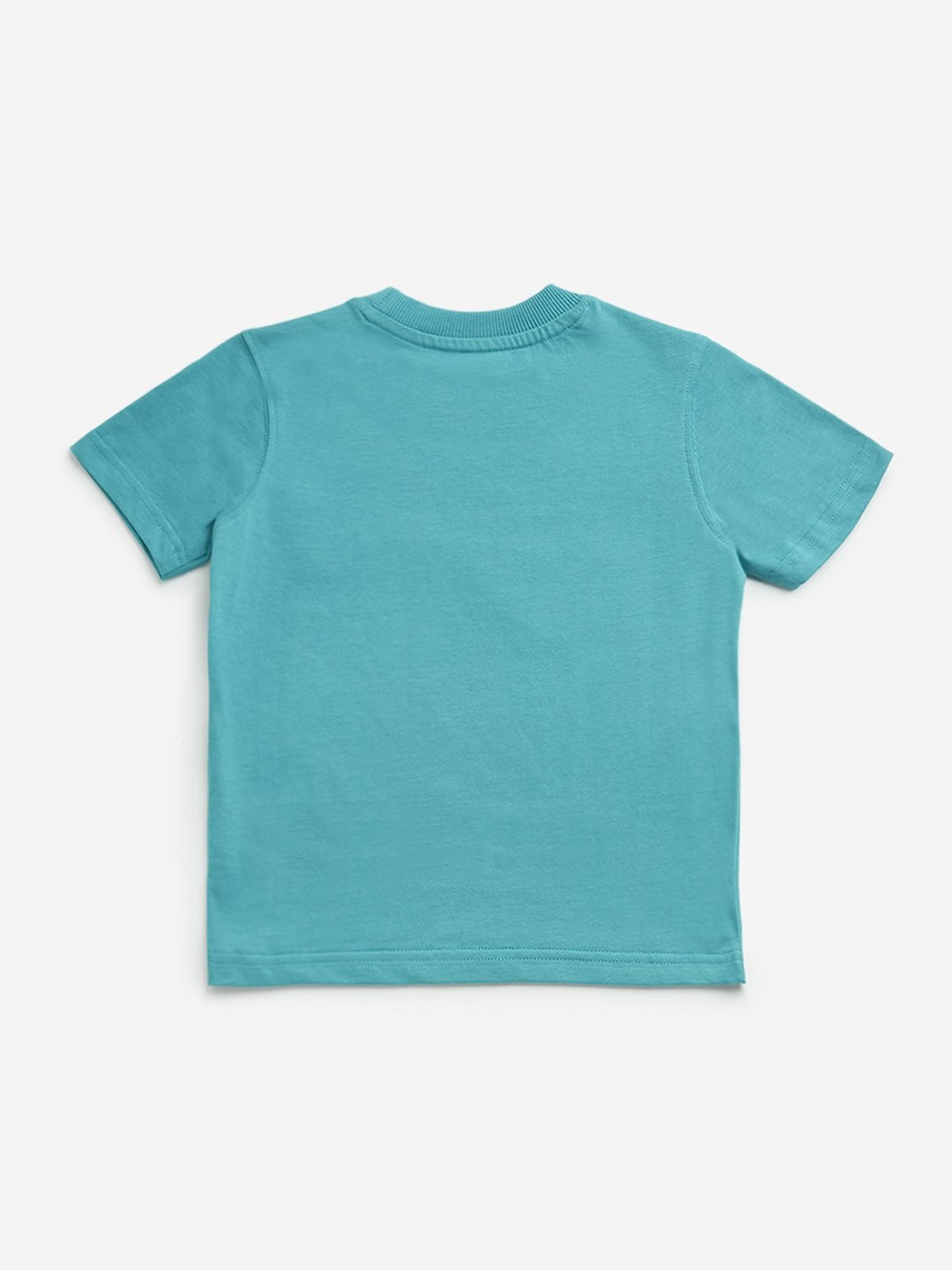 HOP Kids by Westside Teal Car Design T-Shirt