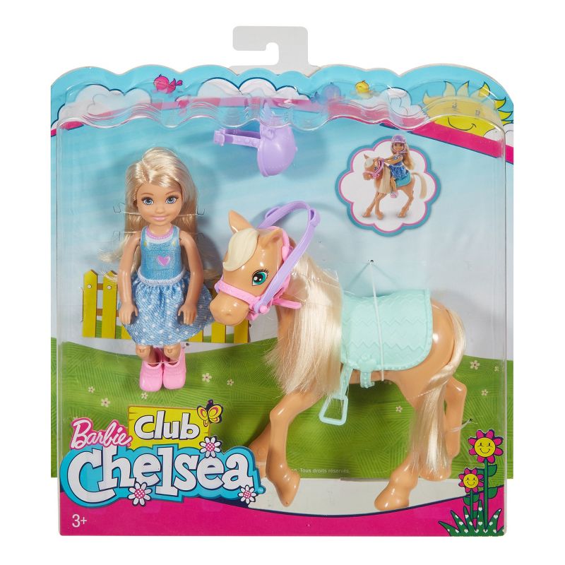 Barbie Chelsea Doll & Pony Playset