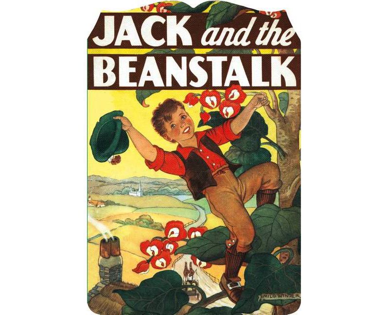 Jack and the Beanstalk Shape Book - (Children's Die-Cut Shape Book) (Paperback)