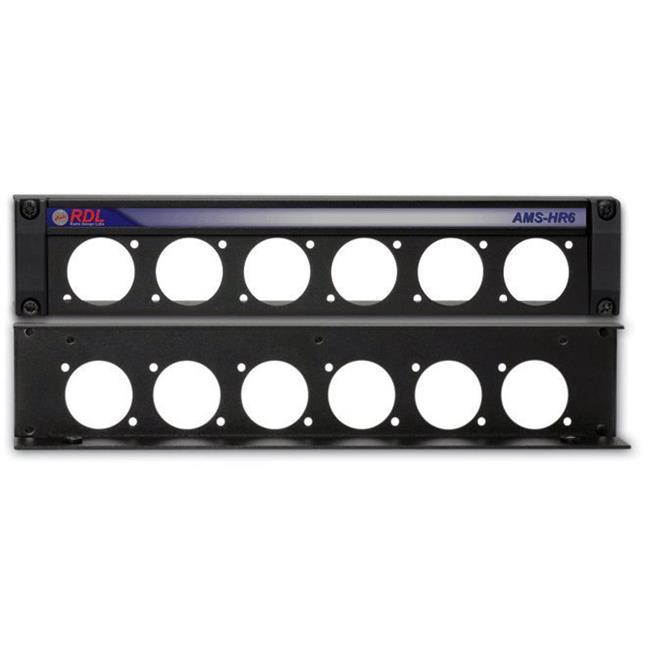 AMS-HR6 RADIO DESIGN LAB-Z MOUNTING PANEL FOR 6 AMS ACCES