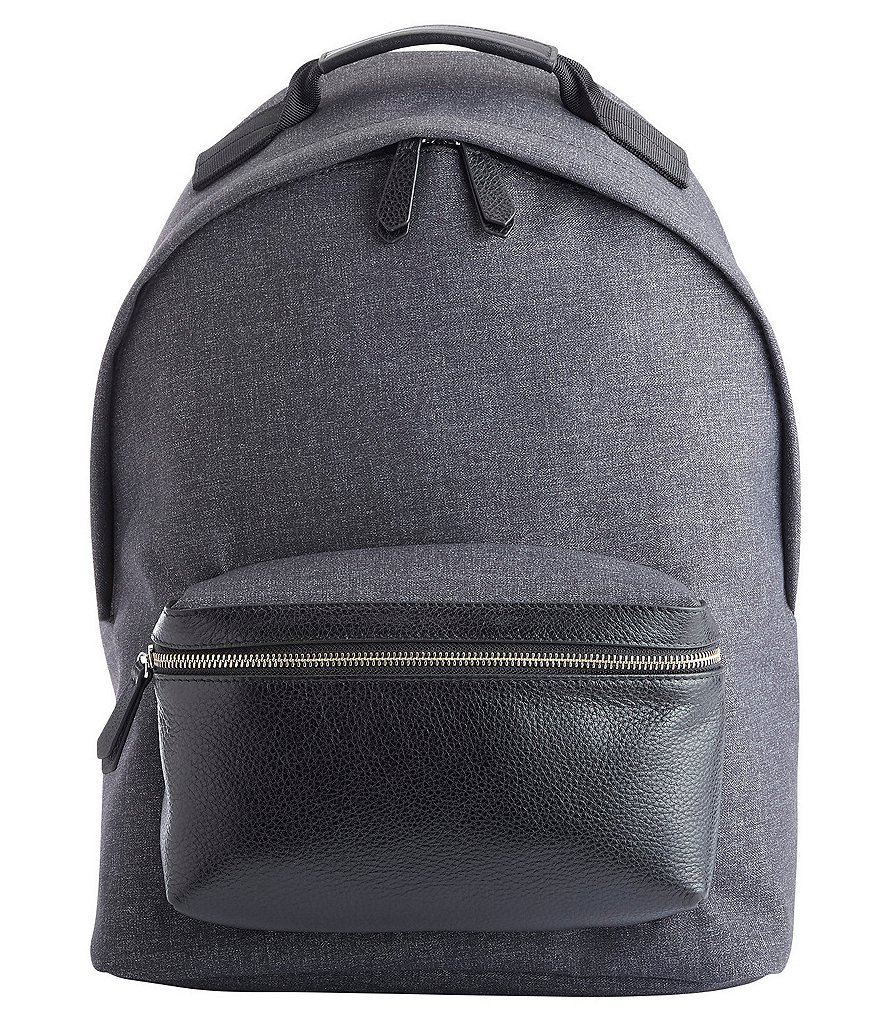 ROYCE New York Mixed Media 13#double; Laptop Backpack