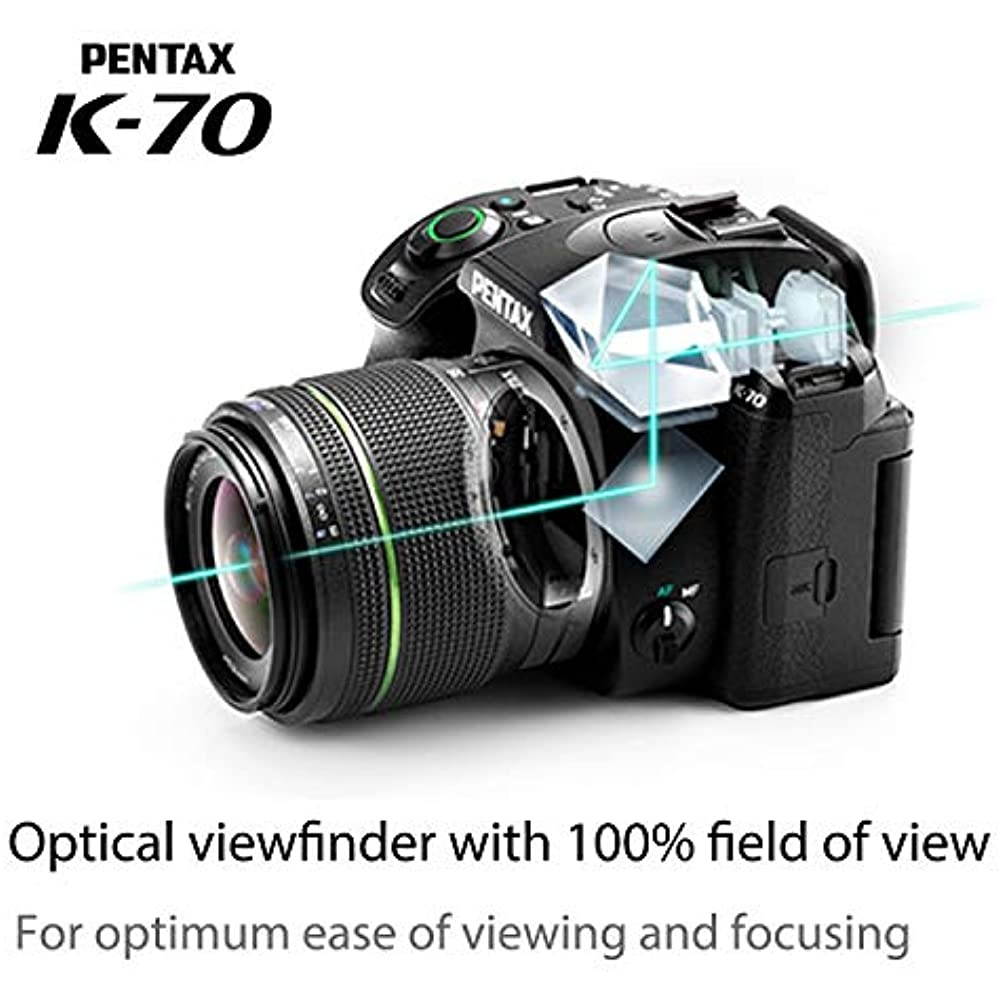 Pentax K-70 DSLR Body, Black #16243