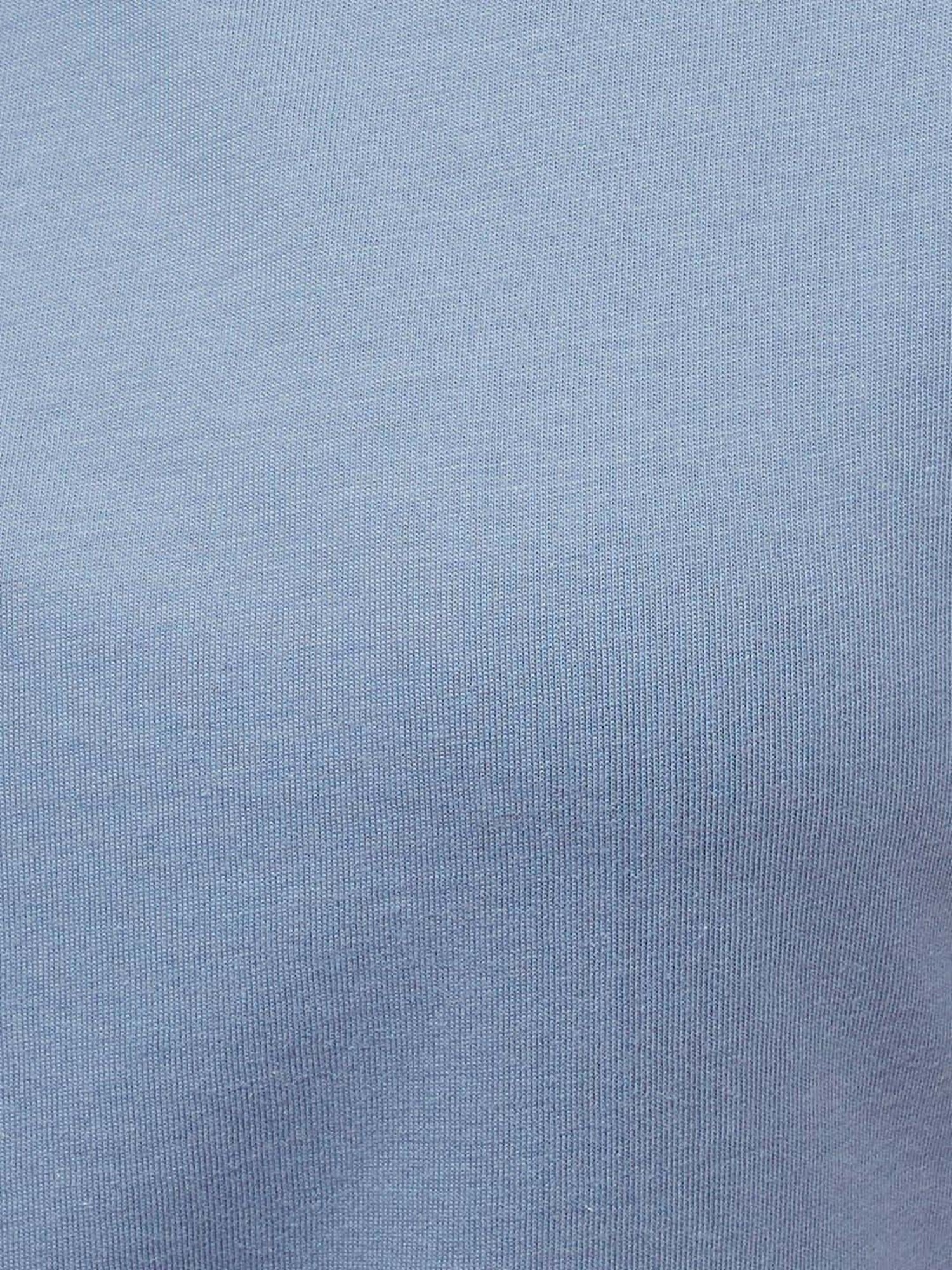 Fame Forever by Lifestyle Blue Cotton Plain T-Shirt
