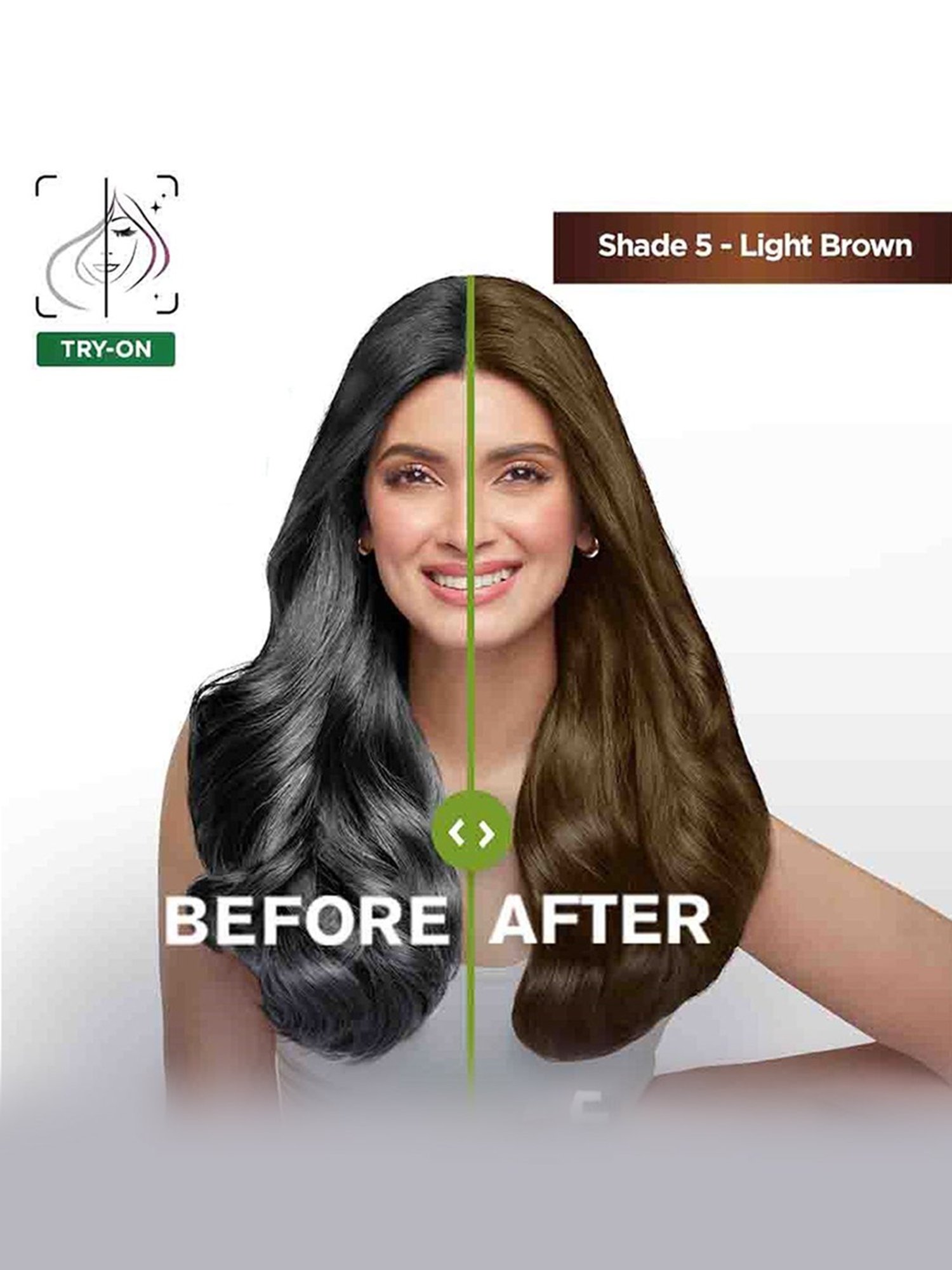 Garnier Color Naturals Creme Hair Color Shade 5 Light Brown - 70 ml + 60 gm