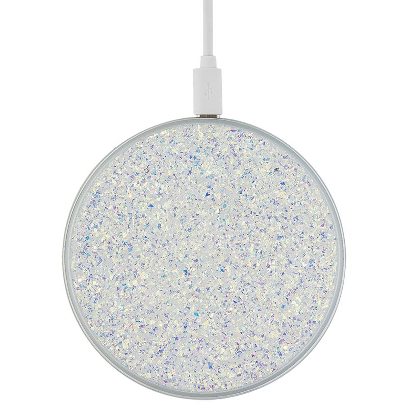 Case-Mate Twinkle Power Disc Wireless Charger - Charges all Qi Enabled Devices