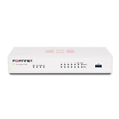 Fortinet FortiGate 51E Network Security/Firewall Appliance (fg-51e-bdl-950-12)