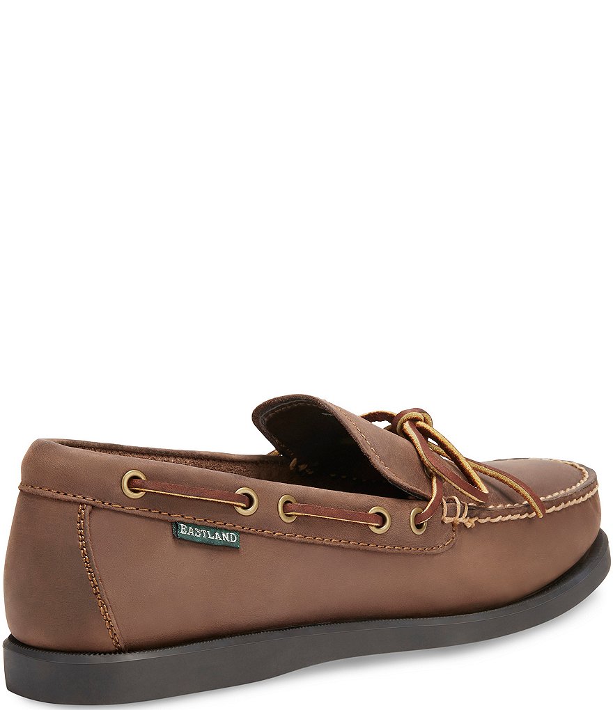 Eastland Men's Yarmouth Bomber Leather Camp Moc Slip On