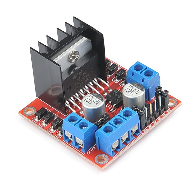 5Pack L298N Stepper Motor Driver Controller Board Dual H Bridge Module for Arduino Electric Projects