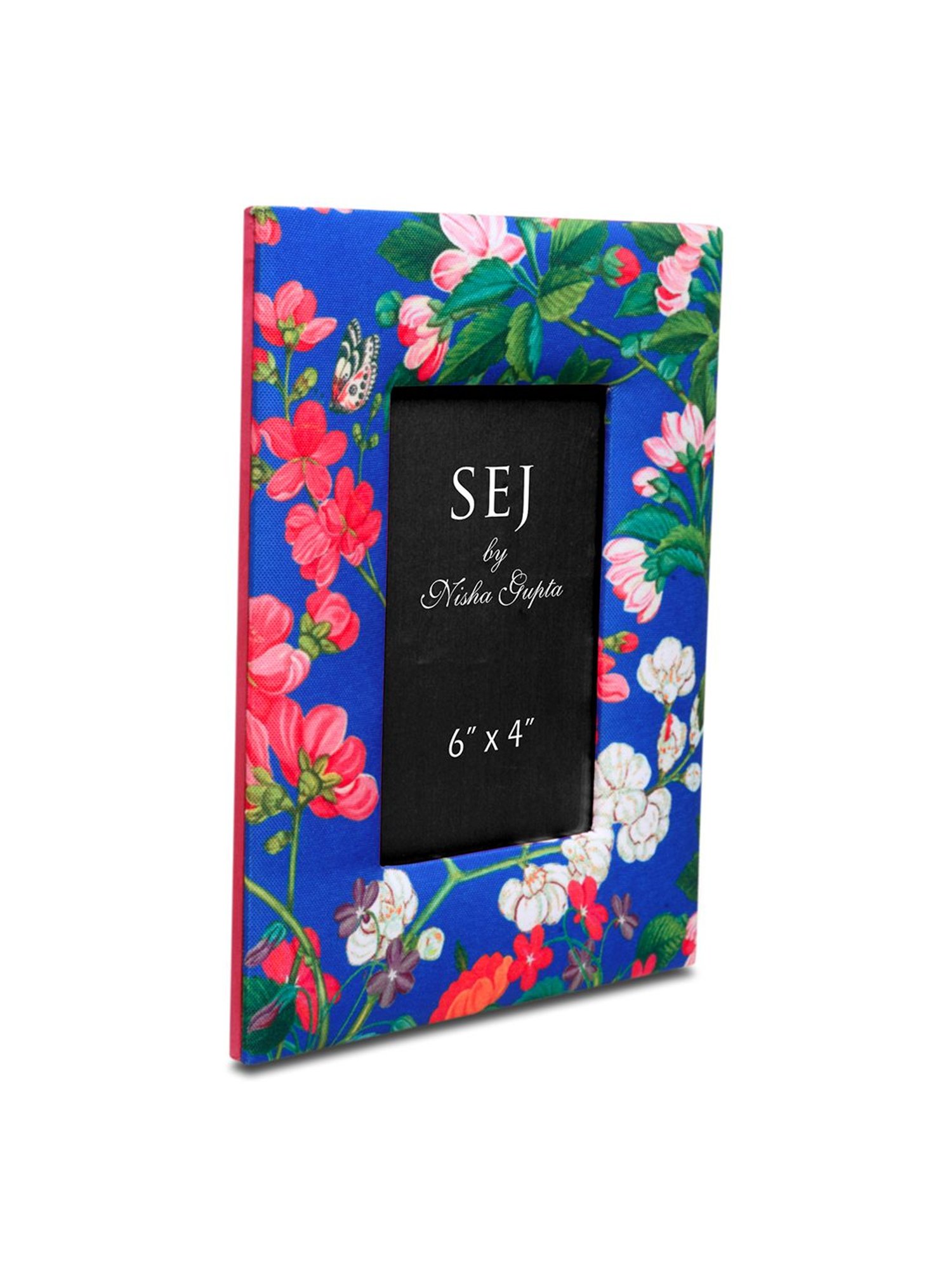 SEJ by Nisha Gupta Blue Wooden Photo Frame