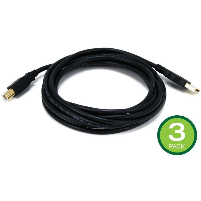 Monoprice USB 3.0 Type-A Male to Type-A Female Extension Cable - 6 Feet - Black | Use with PlayStation, Xbox, Oculus VR, USB Flash Drive, Card Reader,