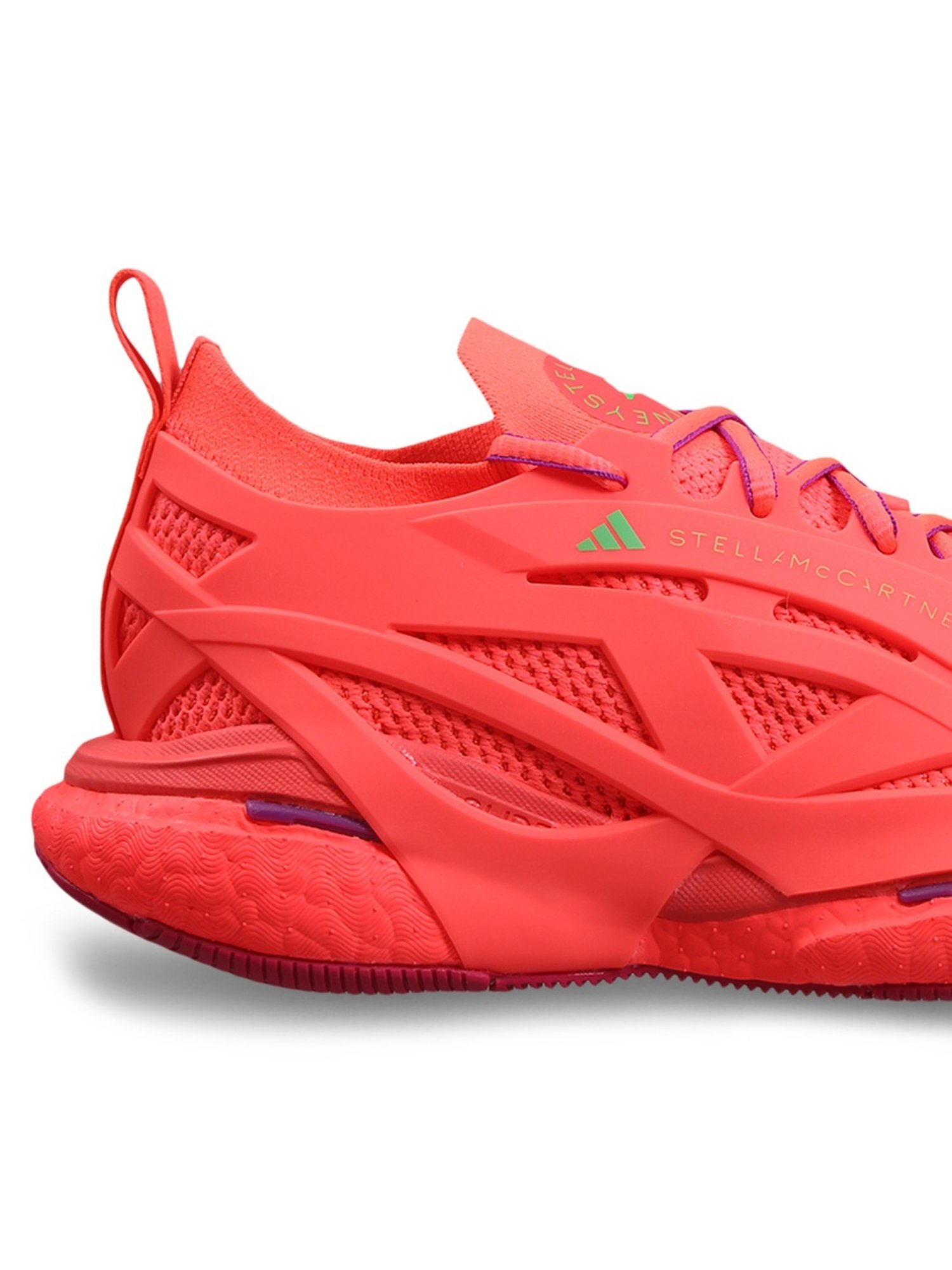 Adidas Women's aSMC SOLARGLIDE Red Running Shoes