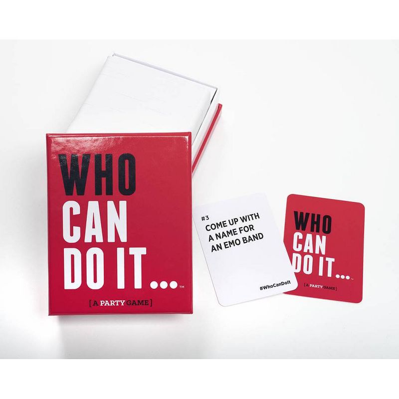 Who Can Do It Party Game