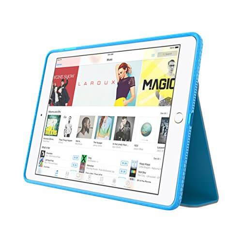 Incipio Octane Carrying Case (Folio) for iPad Air 2 - Translucent, Frost Cyan
