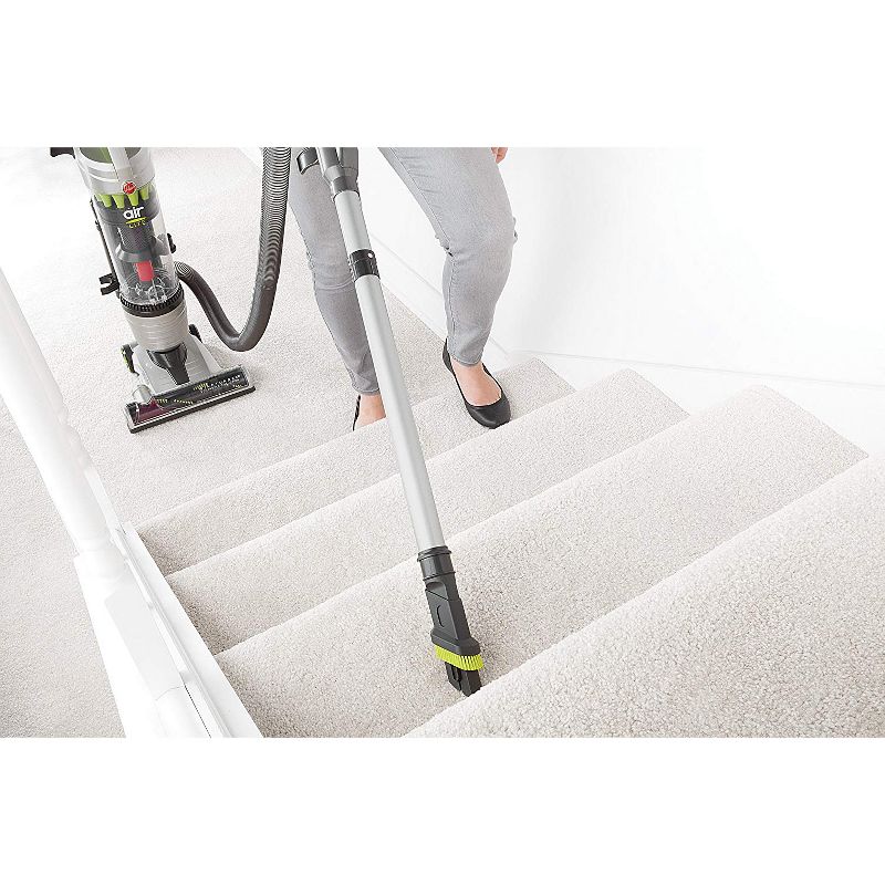 Hoover UH72460 Air Lite Bagless Lightweight Swivel Lift-Away Upright Vacuum Cleaner for Carpet and Hard Floors, Green (Certified Refurbished)