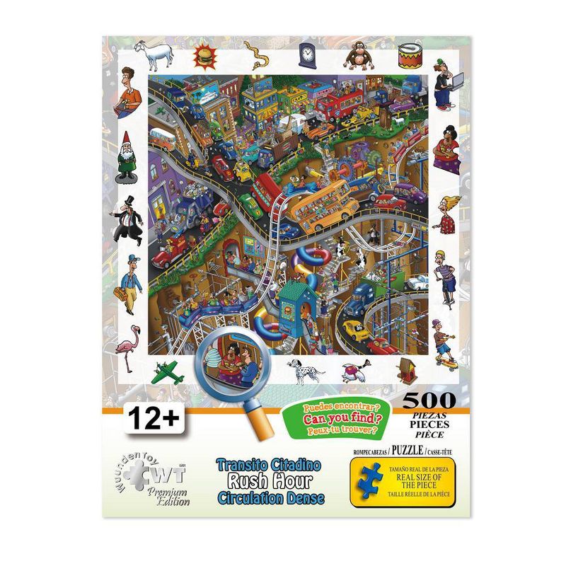 Wuundentoy Premium Edition: City Transit Jigsaw Puzzle - 500pc