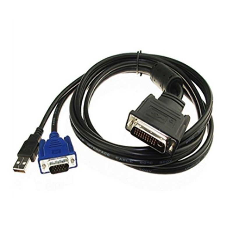 caxico m1 to vga projector cable with usb m1vgausb6
