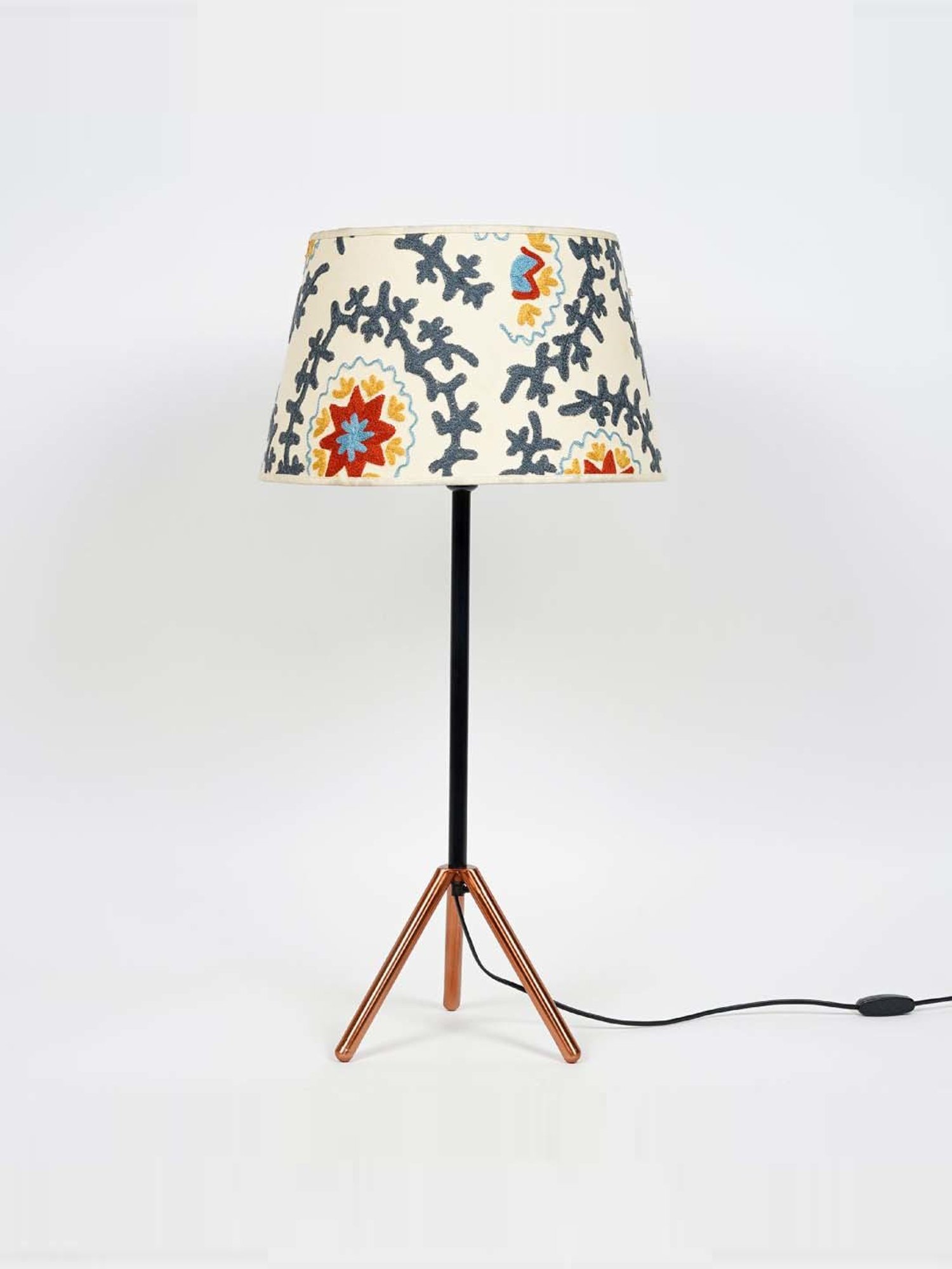 Kapoor E Illuminations Green Study Table Lamp - Set of 1