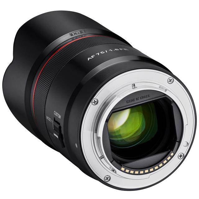 Rokinon 75mm F1.8 Auto Focus Compact Full Frame Lens for Sony E #IO75AF-E