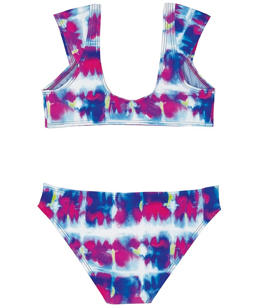 Splendid Big Girls 7-16 Sun Daze Tie-Dye Bralette Two-Piece Swimsuit