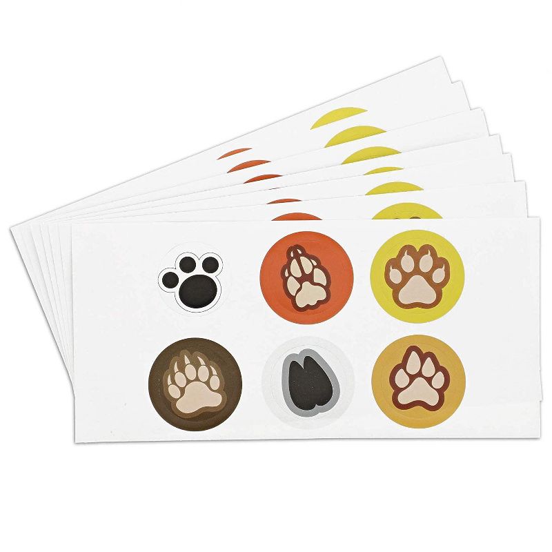 Paper Junkie 48-Pack Animal Theme Trifold Stationery Cash Money Letter Envelopes, 3.5 x 7.25 In