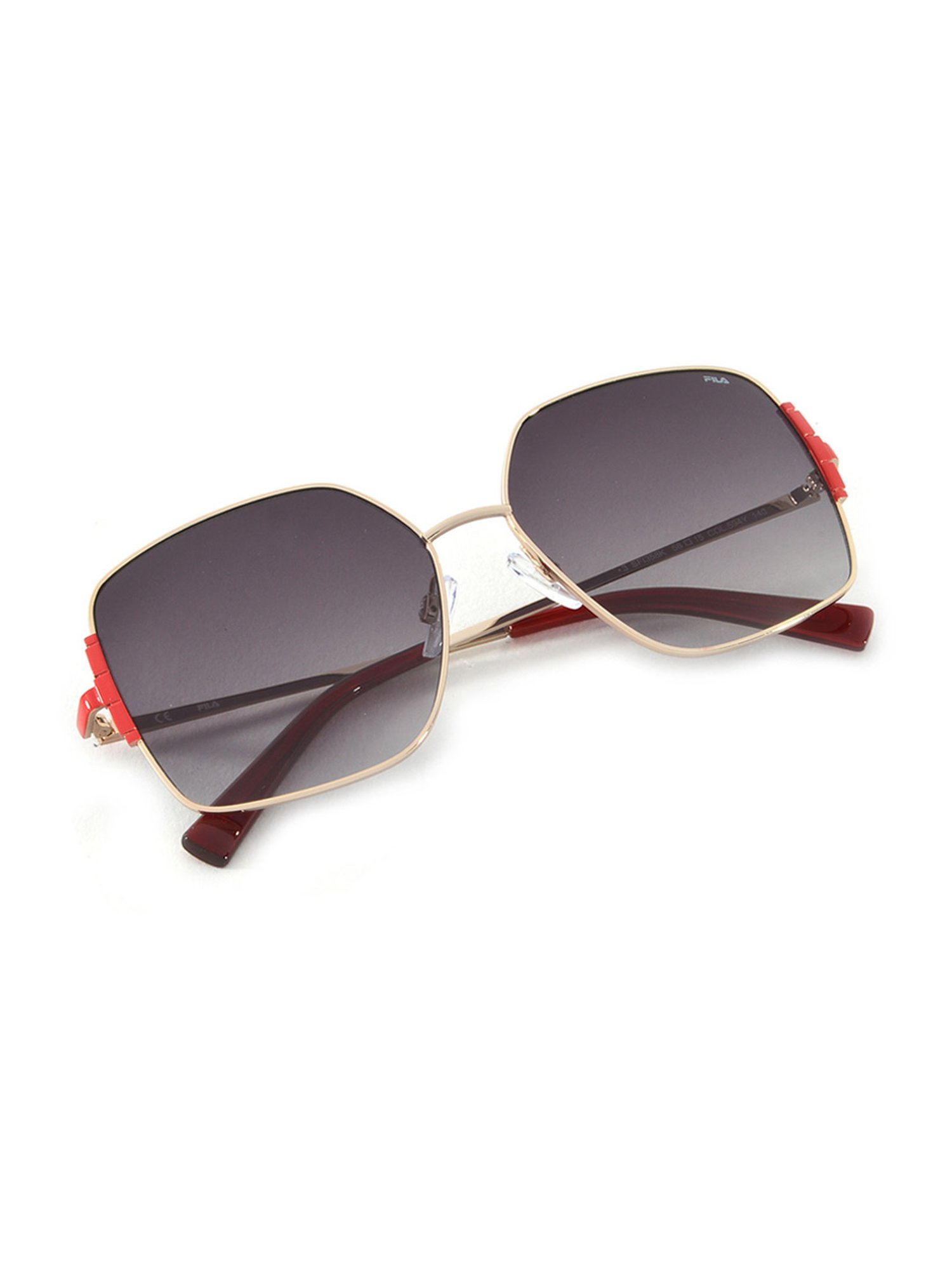 Fila Grey Square UV Protection Sunglasses for Women