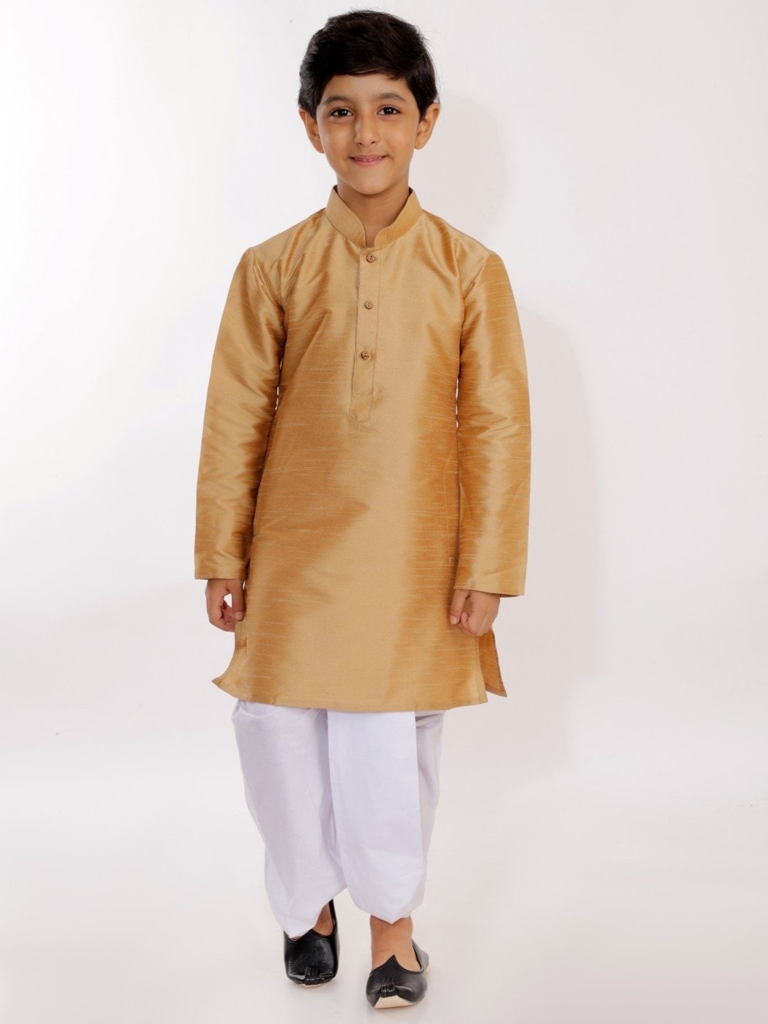 Juniors by Lifestyle Boys Beige Cotton Solid Woven Bottom