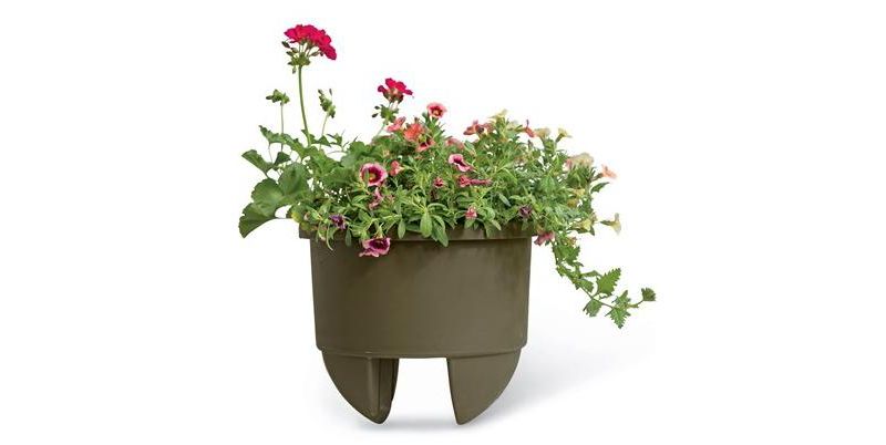 Home Dek-Decor 12" Planter for 4" Railing - Gardener's Supply Company