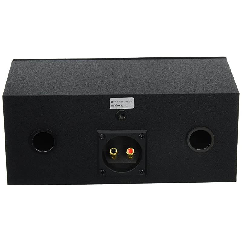 11948 Premium Home Theater Center Channel Speaker44 Black