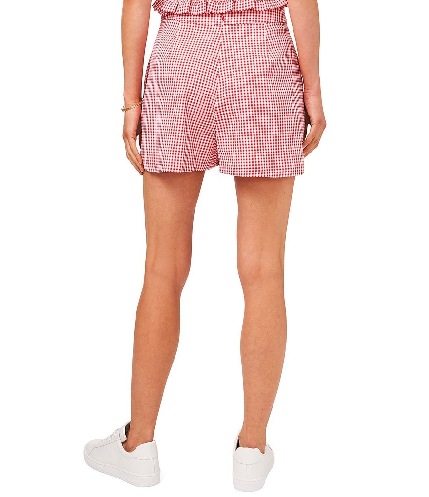 1. STATE Gingham Pleated Coordinating Shorts