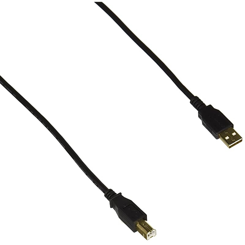 3Feet USB 20 A Male to B Male 2824AWG Cable Gold Plated 105437